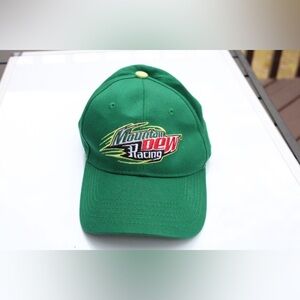 Mountain Dew racing baseball hat